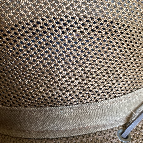 Herschel Hat Company USA - unisex small hat, sturdy brown canvas w/mesh - Picture 3 of 4